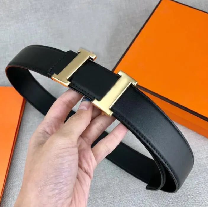 Fashion Brand Designers Belt Leather Business Cowhide Men