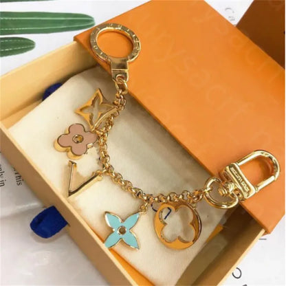Designer Luxury French Style Keychains Fashion Bag Charm