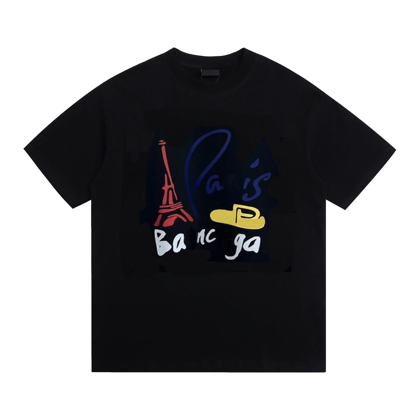 Summer T-shirts Parisian Designer Round Neck