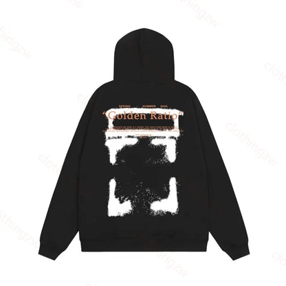 Designer Hoodie Sweater Monet Style Top Graffiti