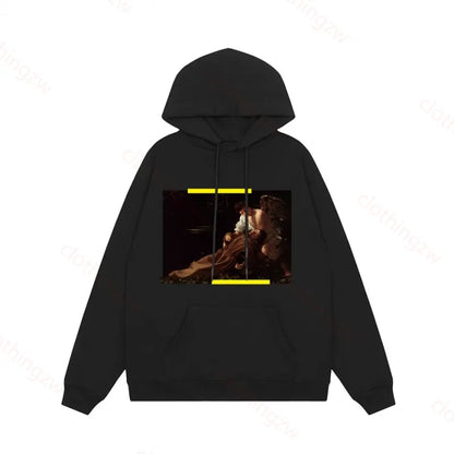 Designer Hoodie Sweater Monet Style Top Graffiti