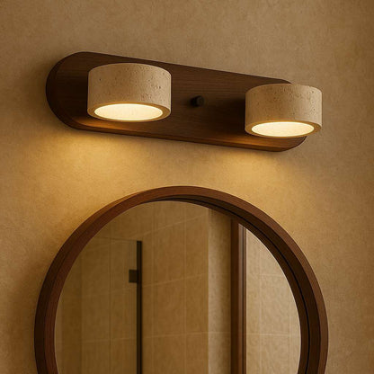 LumaStone Duo Light Wall Sconce - KaveCore
