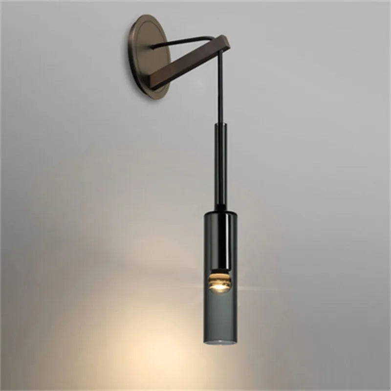 Eclipse Sphere Smoked Crystal Pendant Light