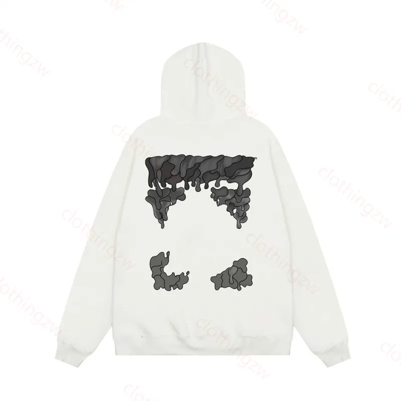 Designer Hoodie Sweater Monet Style Top Graffiti