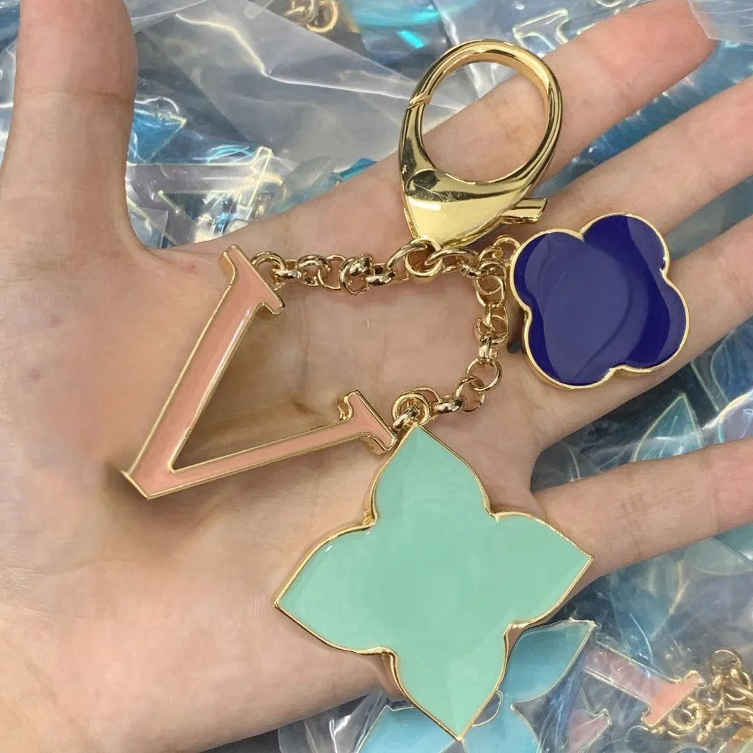 Designer Keychains Fashion Luxury Buckle