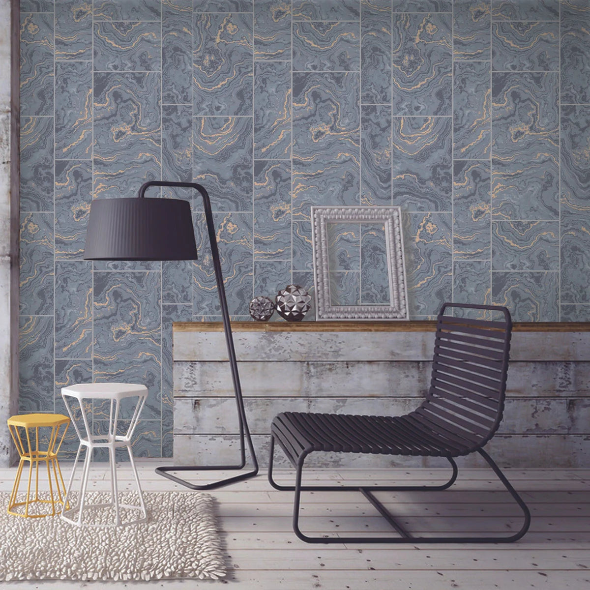 GeoFlare Suede Wallpaper