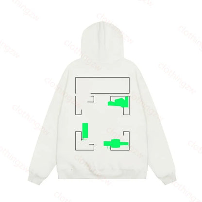 Designer Hoodie Sweater Monet Style Top Graffiti