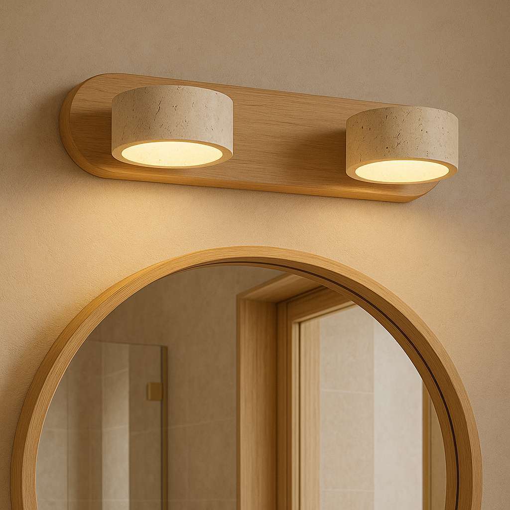 LumaStone Duo Light Wall Sconce - KaveCore