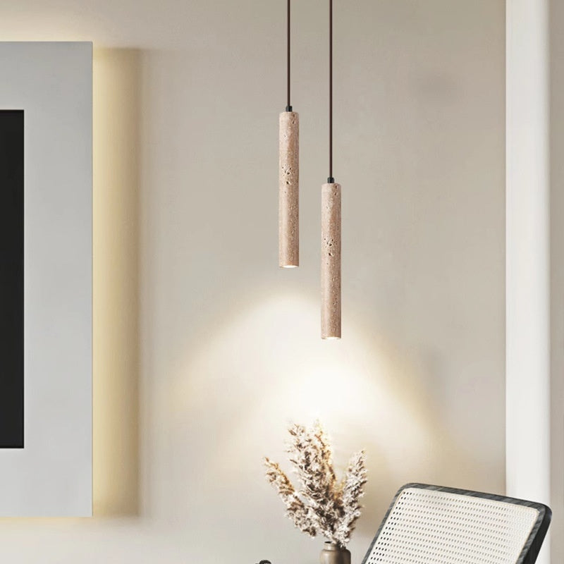 Caliza Stone Pendant Light