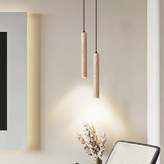 Caliza Stone Pendant Light