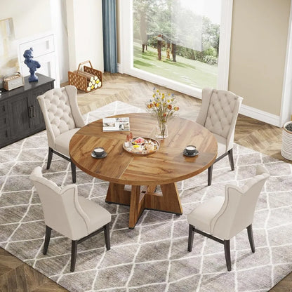 The Marlowe Round Dining Table for 4 - US - KaveCore