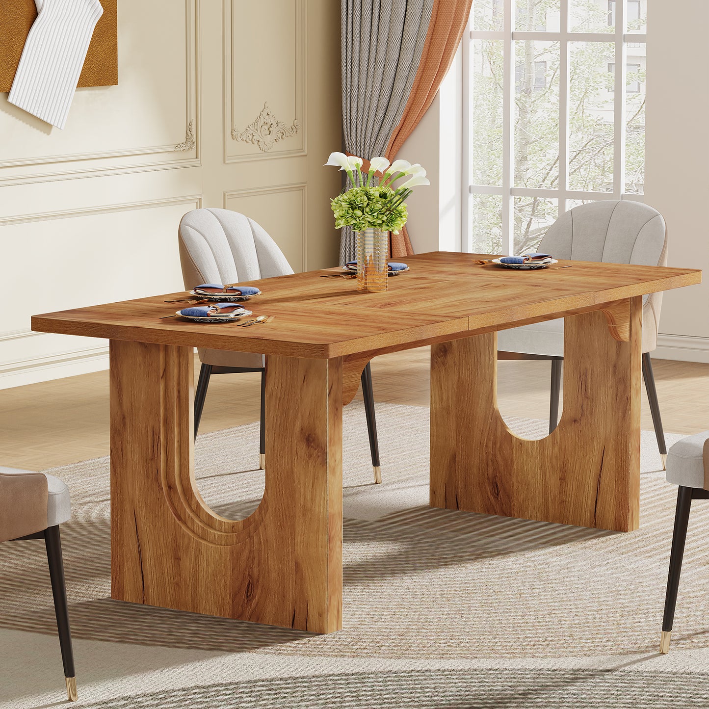 Solace Oak Table US