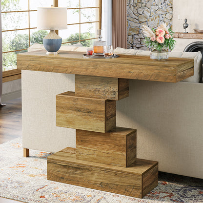 Rustic Steps Entryway Table US