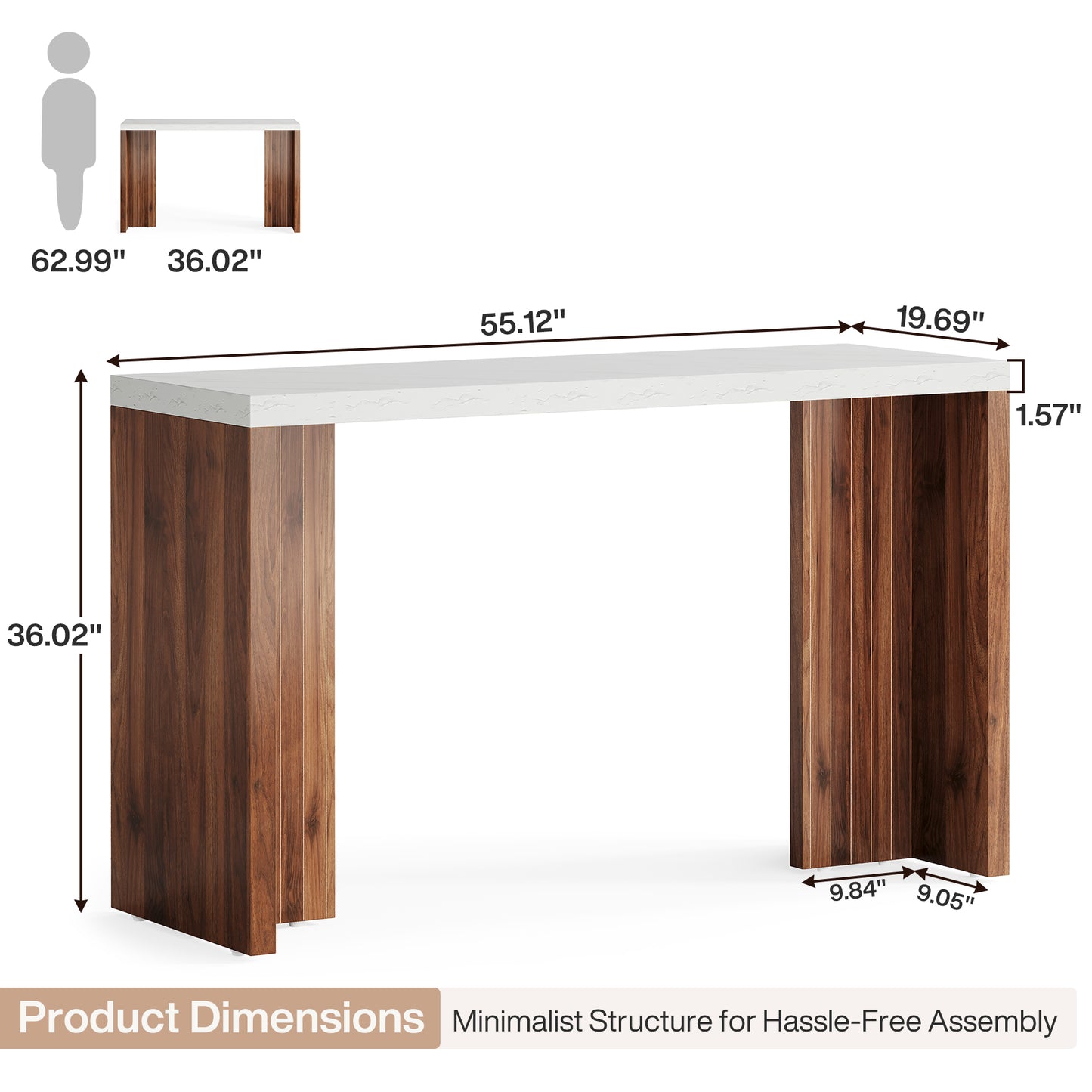 Belvedere Bar Table US