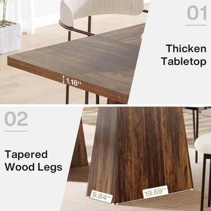 Axis Rustic Modern Dining Table - US