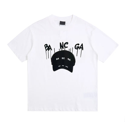 Summer T-shirts Parisian Designer Round Neck