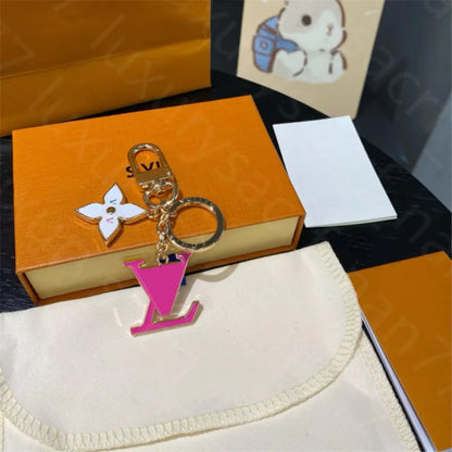 Designer Luxury French Style Keychains Fashion Bag Charm