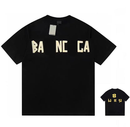 Summer T-shirts Parisian Designer Round Neck