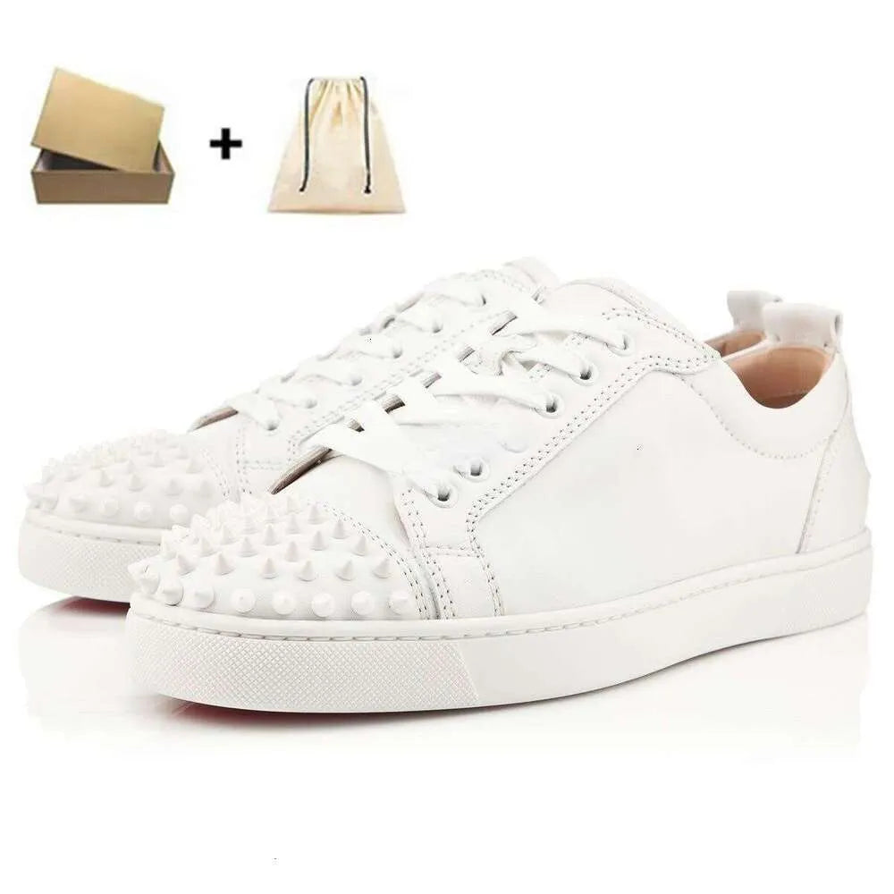 Designer Shoes Glitter Rivets Leather Suede Fashion Spikes