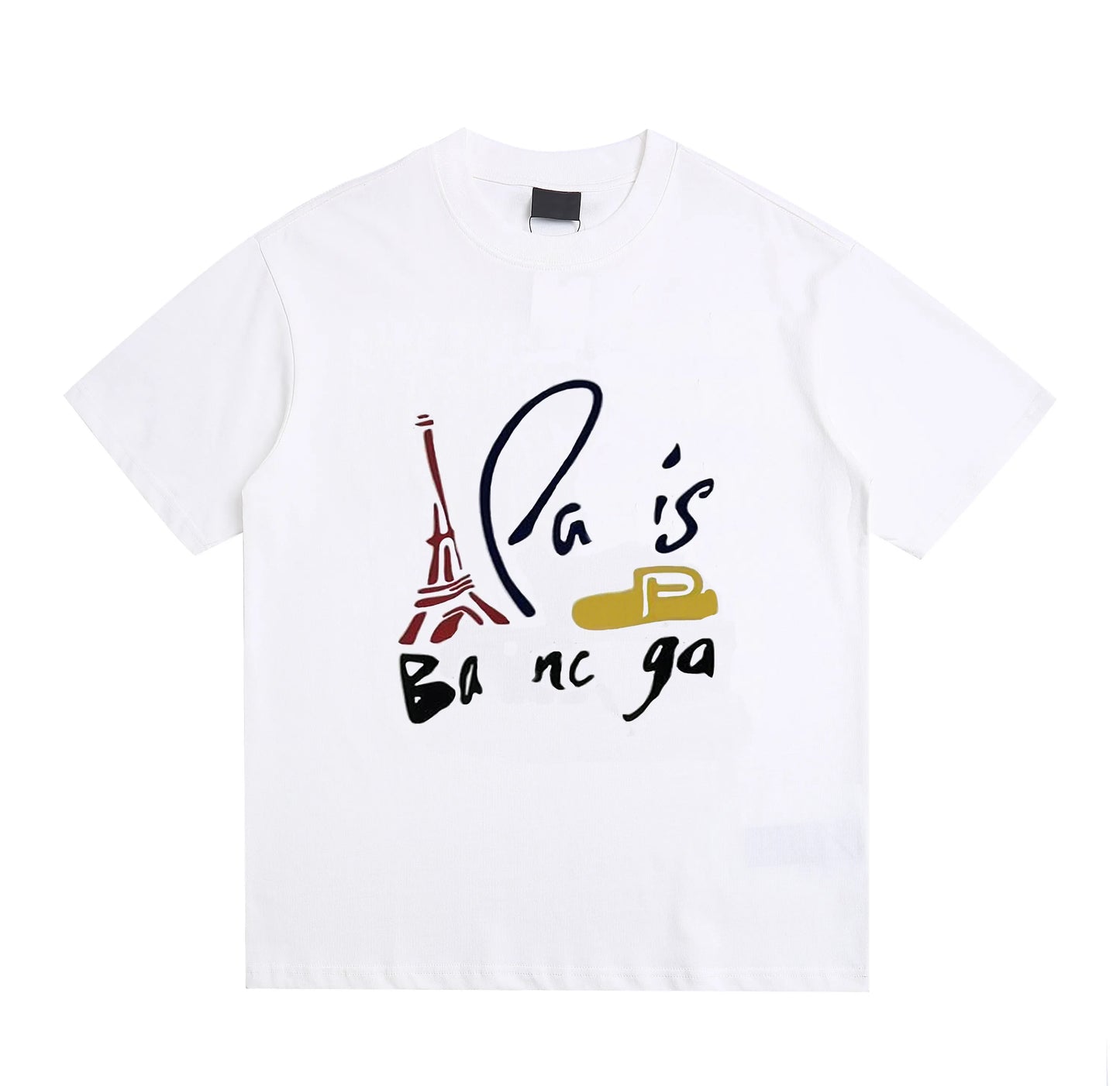 Summer T-shirts Parisian Designer Round Neck