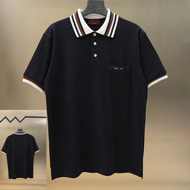 Men's Polo Shirt Summer Casual Solid Color