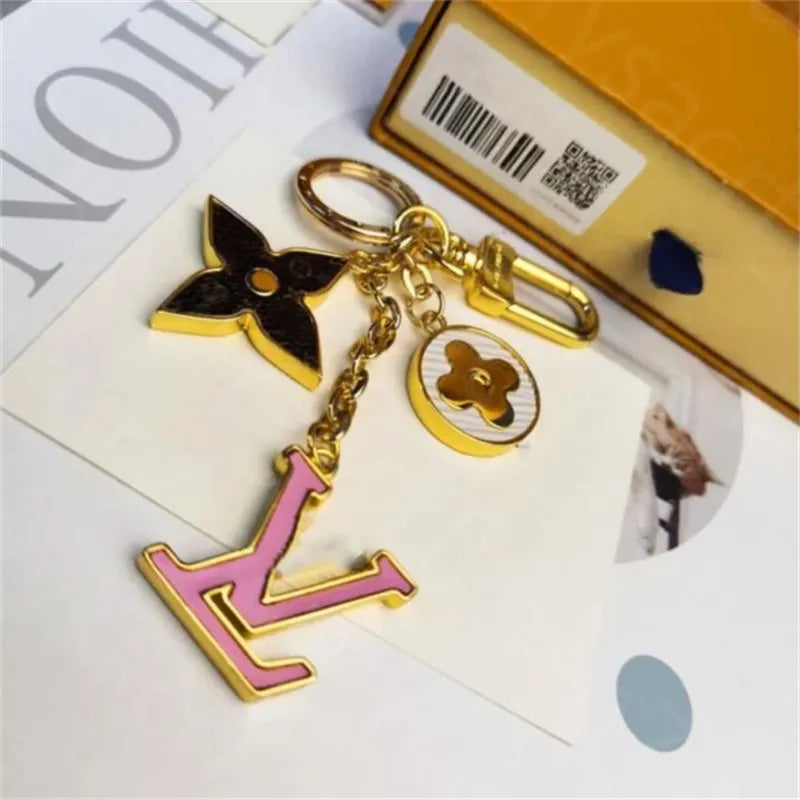 Designer Luxury French Style Keychains Fashion Bag Charm