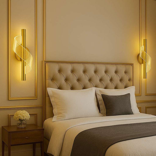 Spiral LED Wall Lamp - KaveCore