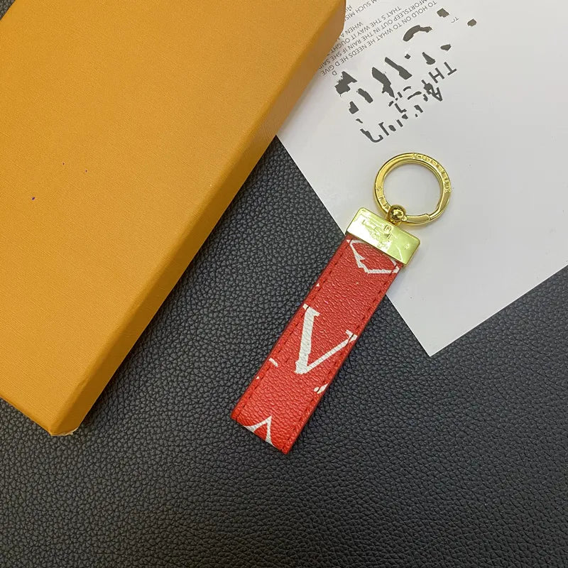 Keychains Designer Metal Buckle Bag Charm