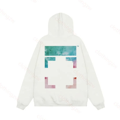Designer Hoodie Sweater Monet Style Top Graffiti