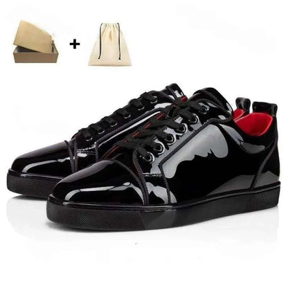 Designer Shoes Glitter Rivets Leather Suede Fashion Spikes