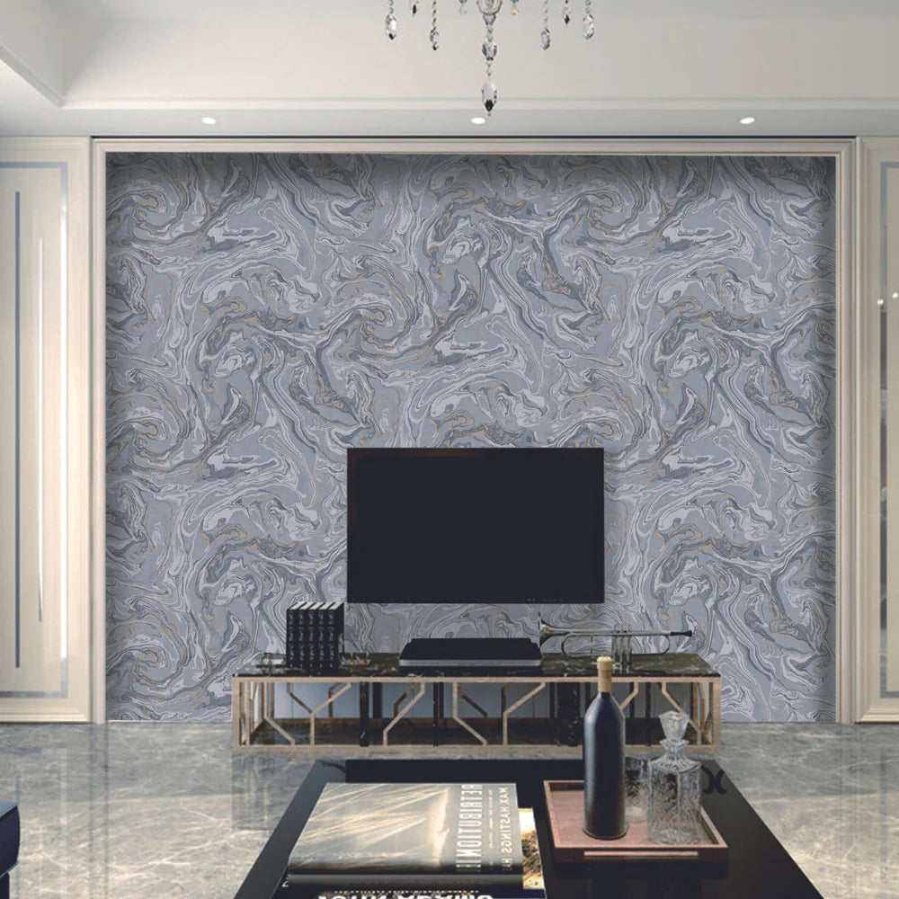 Marble Dreamscape Suede Wallpaper
