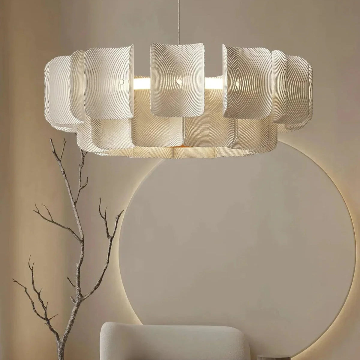 Vellum Orbit Chandelier