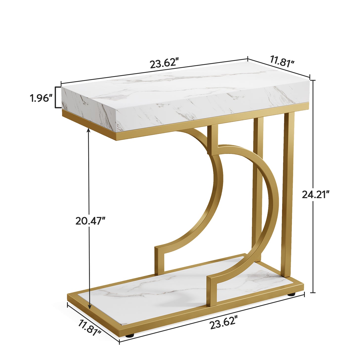 Athena Arc Side Table US