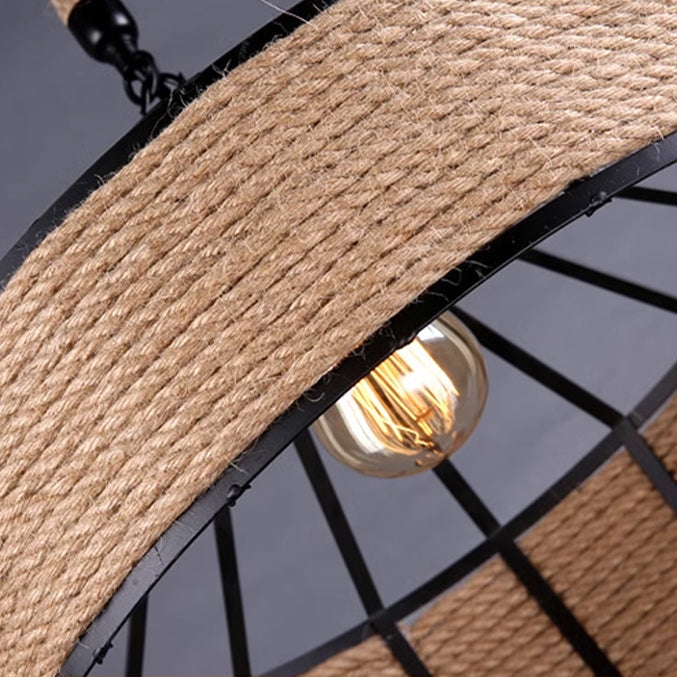 Old Deck Rope Chandelier - KaveCore