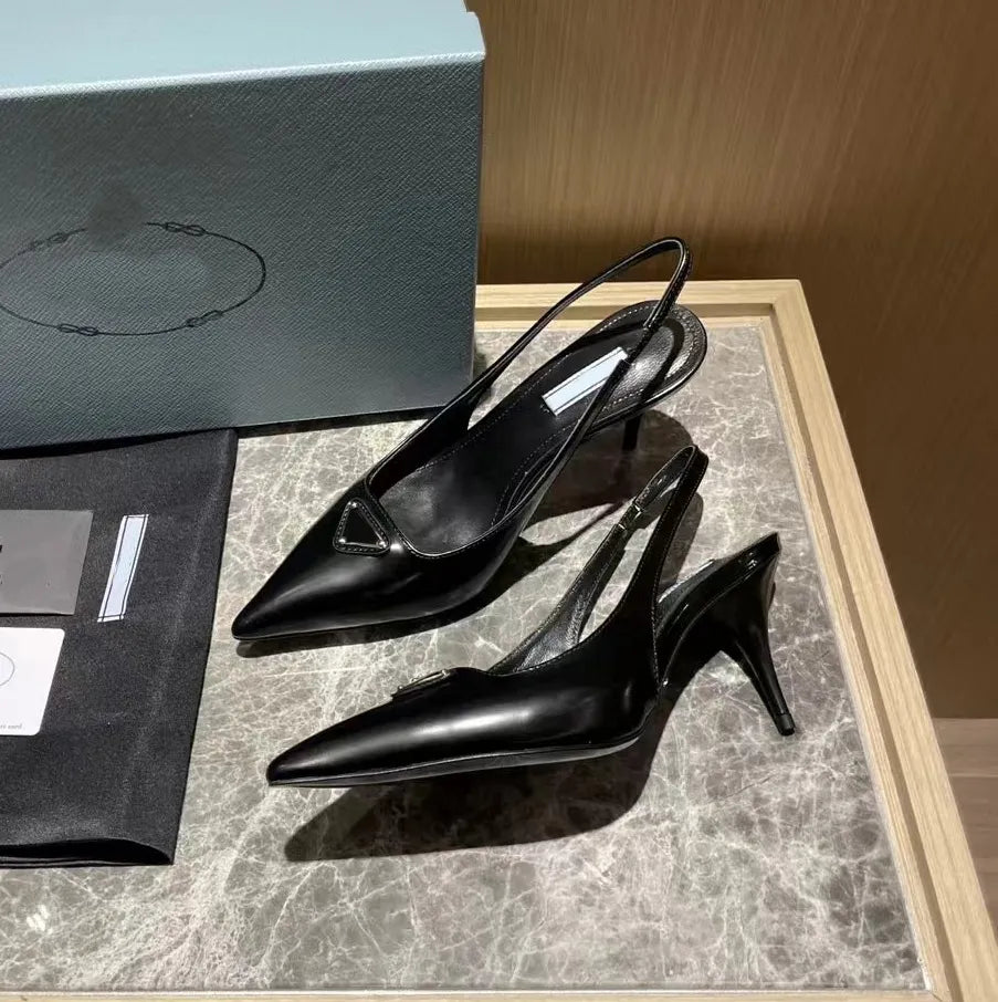 High Heeled Formal Shoes Designer Rhinestone