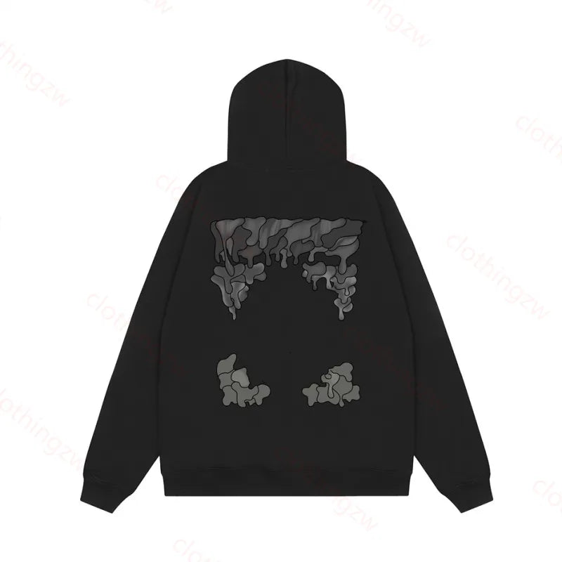 Designer Hoodie Sweater Monet Style Top Graffiti