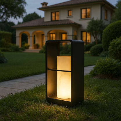 NightCube – Elegant Solar LED Light for Outdoor Ambiance - KaveCore