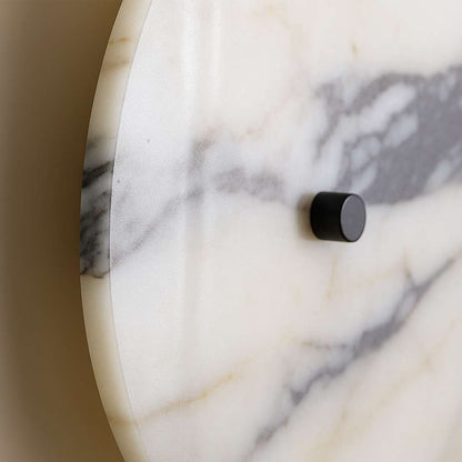 Moondisk Elegant Veined Marble Wall Lamp - KaveCore