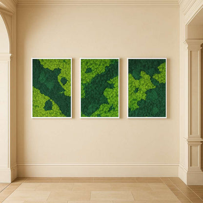 Nordic Green Flow - Natural Moss