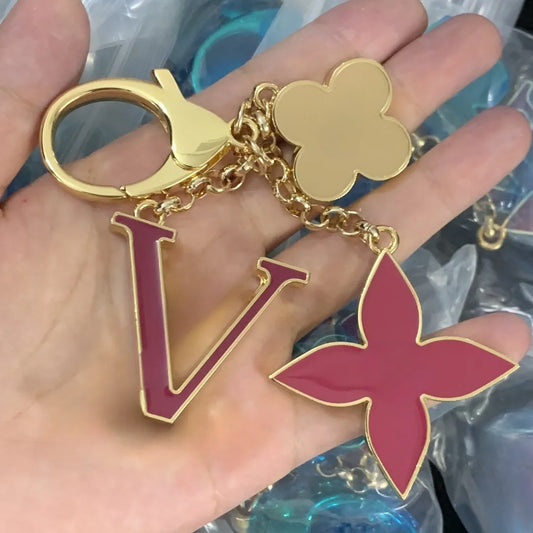 Designer Keychains Fashion Luxury Buckle