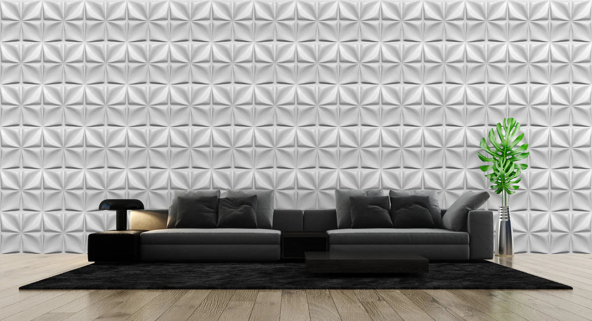 Flora Puff PVC Wall Panel (Set of 12)