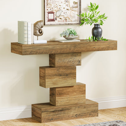 Rustic Steps Entryway Table US