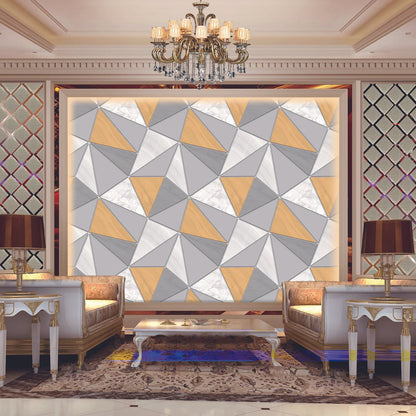 Polygon Prestige Suede Wallpaper