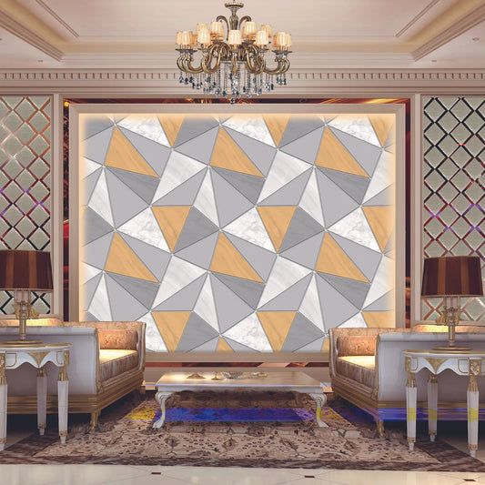 Polygon Prestige Suede Wallpaper