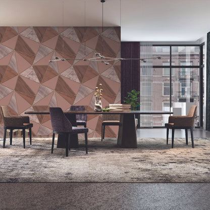 Polygon Prestige Suede Wallpaper