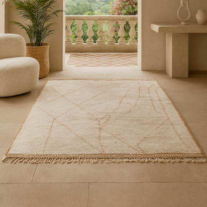 Mandala Mist Indian Rug