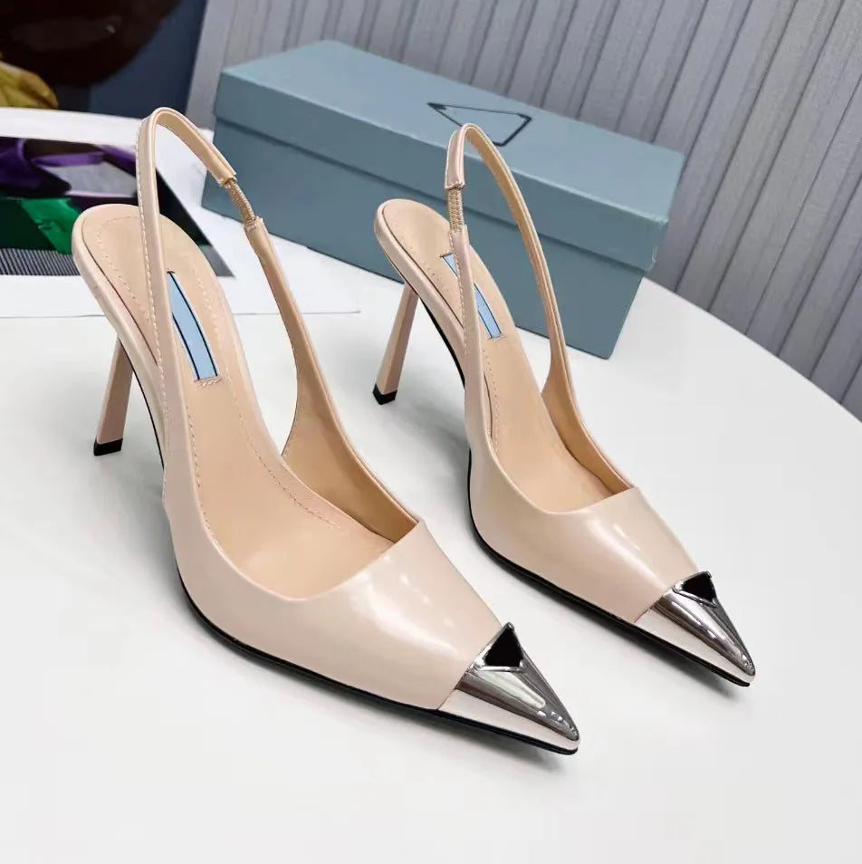 High Heeled Formal Shoes Designer Rhinestone