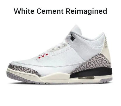 Men Basketball Shoes Black Cement Black Cat White Cement