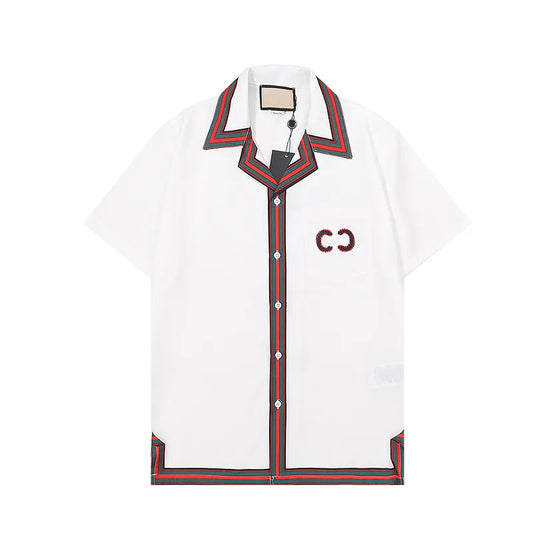 Luxury Mens Designer Shirts Letter Printed