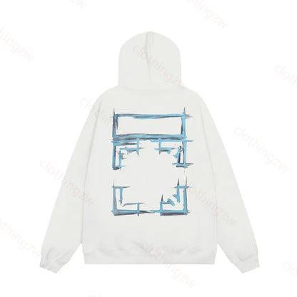Designer Hoodie Sweater Monet Style Top Graffiti